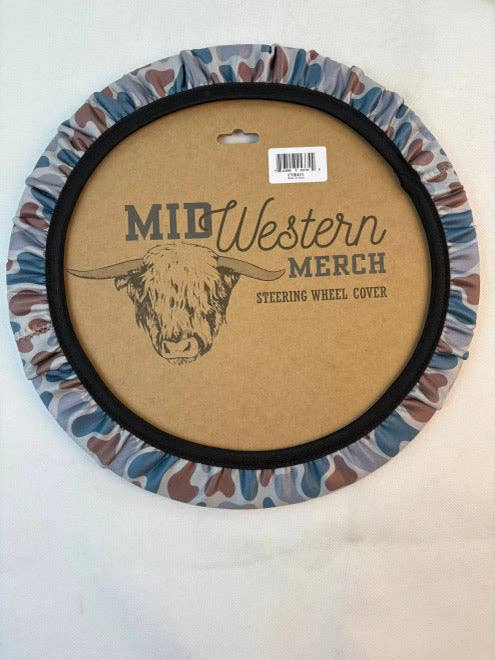 Camo Steering Wheel Cover