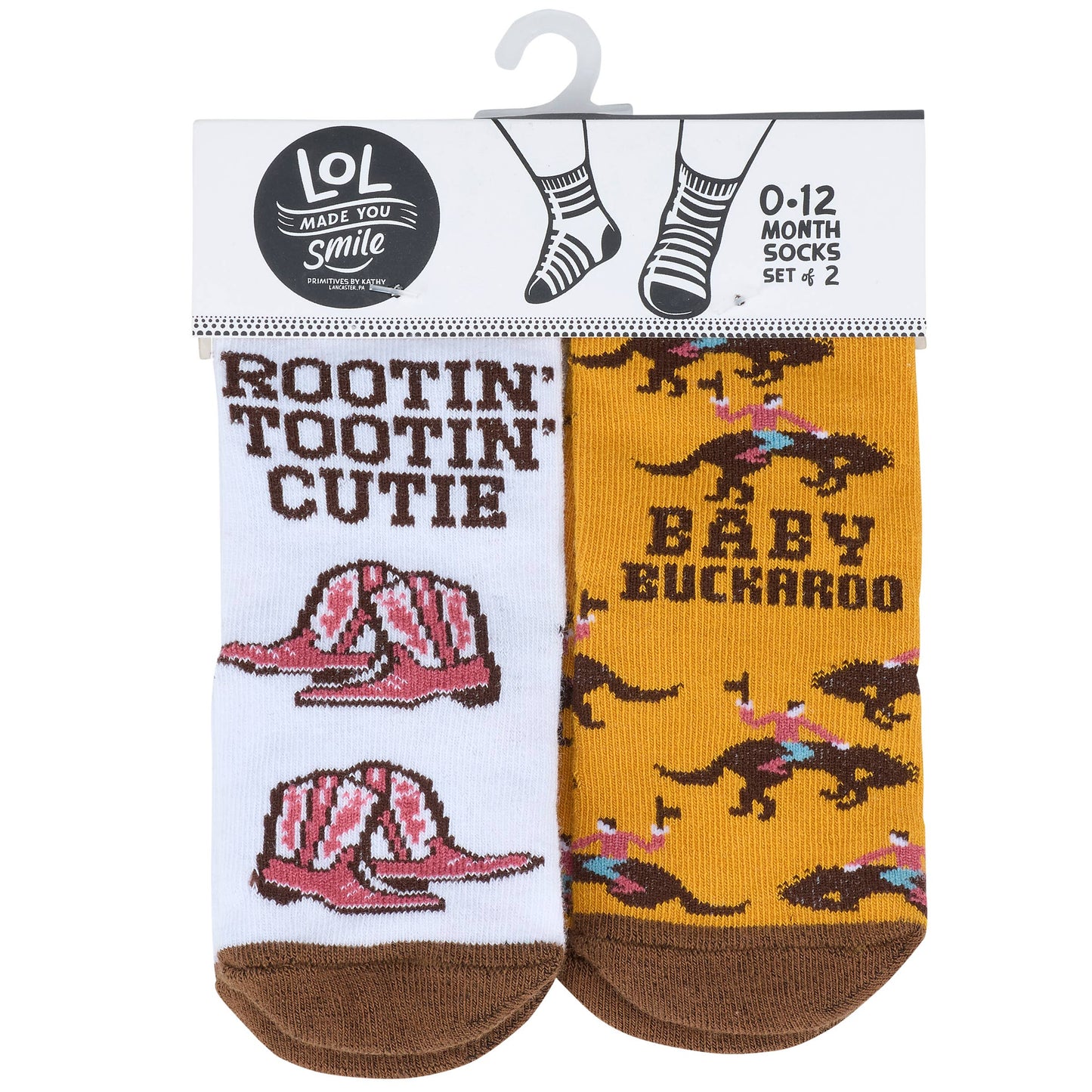 Baby Buckaroo Sock Set